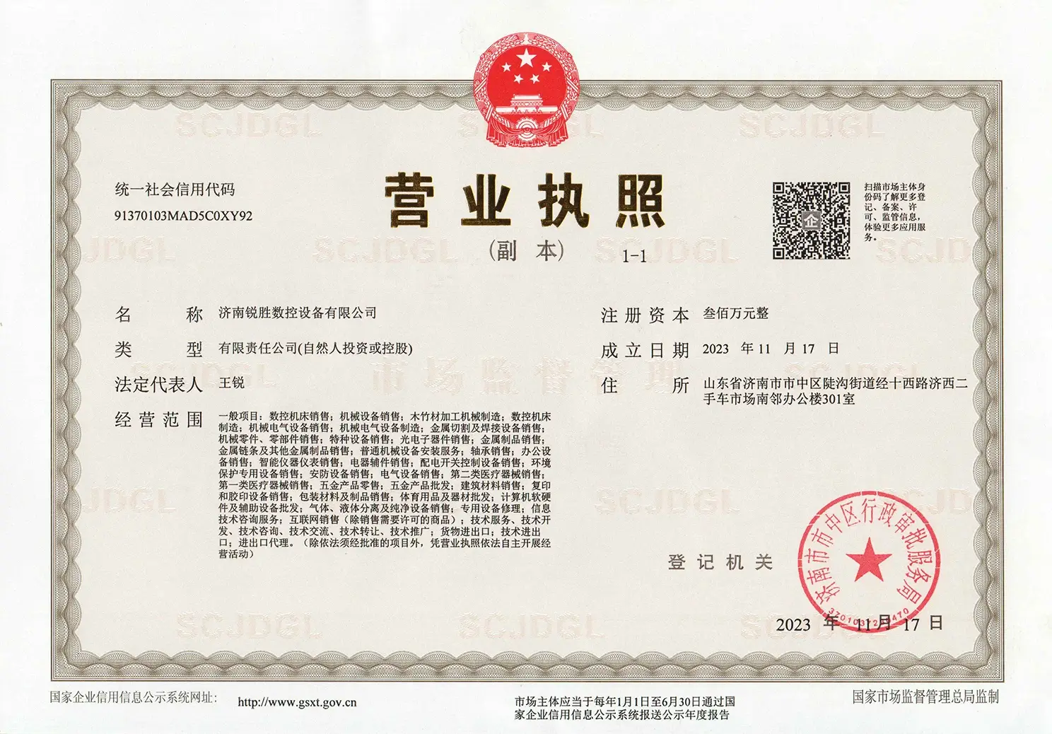 Business License